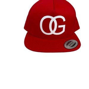 KINGS of New York OG yupoong Red Adjustable Snap Back Cap